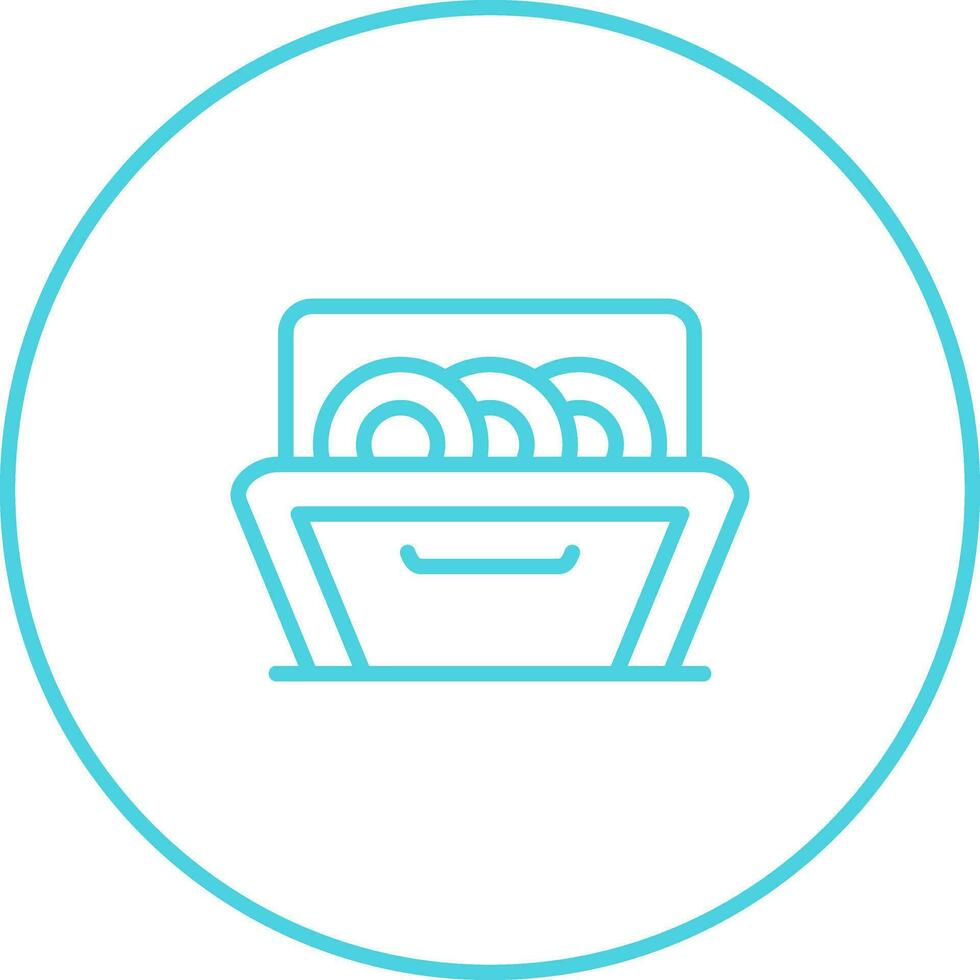 Dishwasher Vector Icon