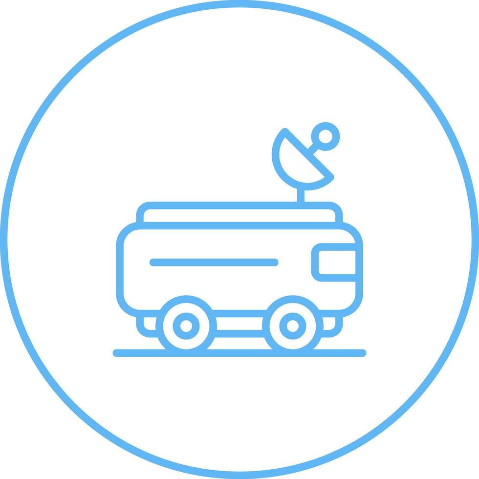 Mars Rover Vector Icon