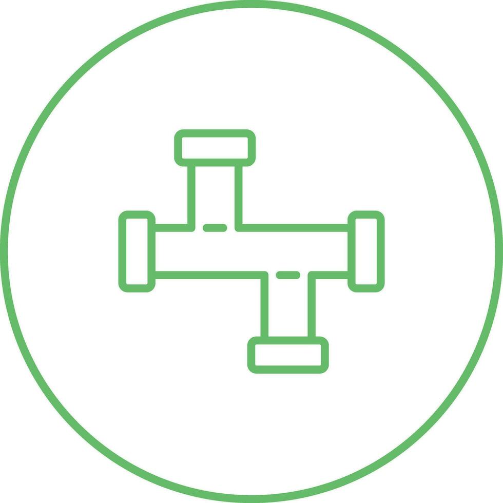 Conduit Pipe Vector Icon