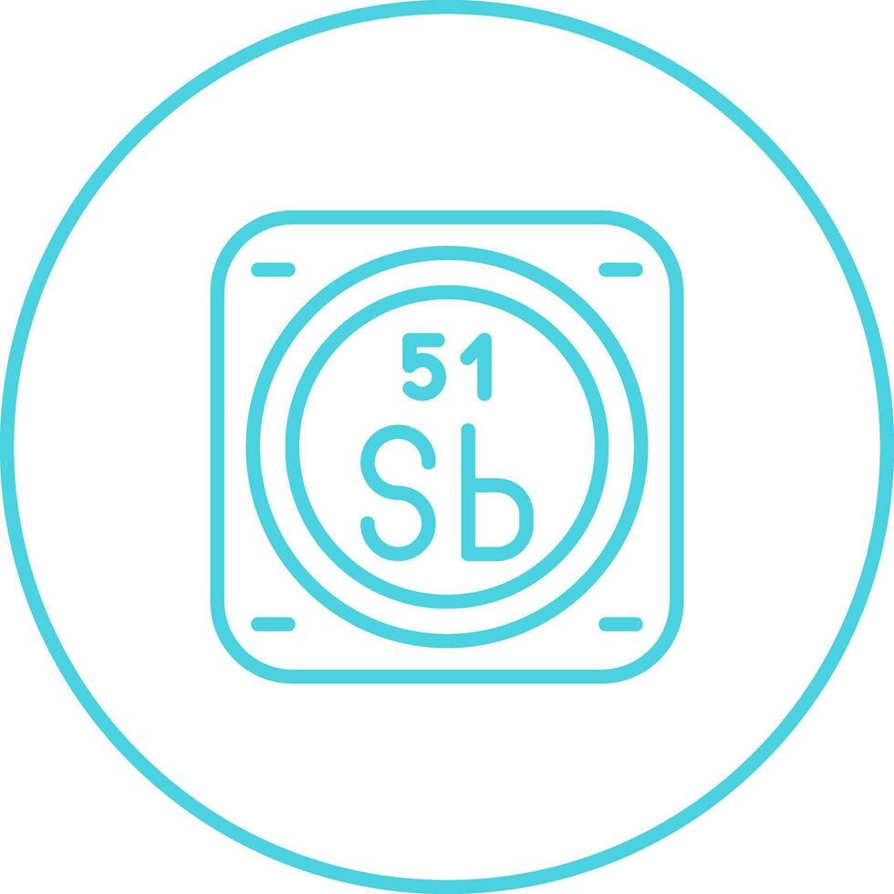 Antimony Vector Icon