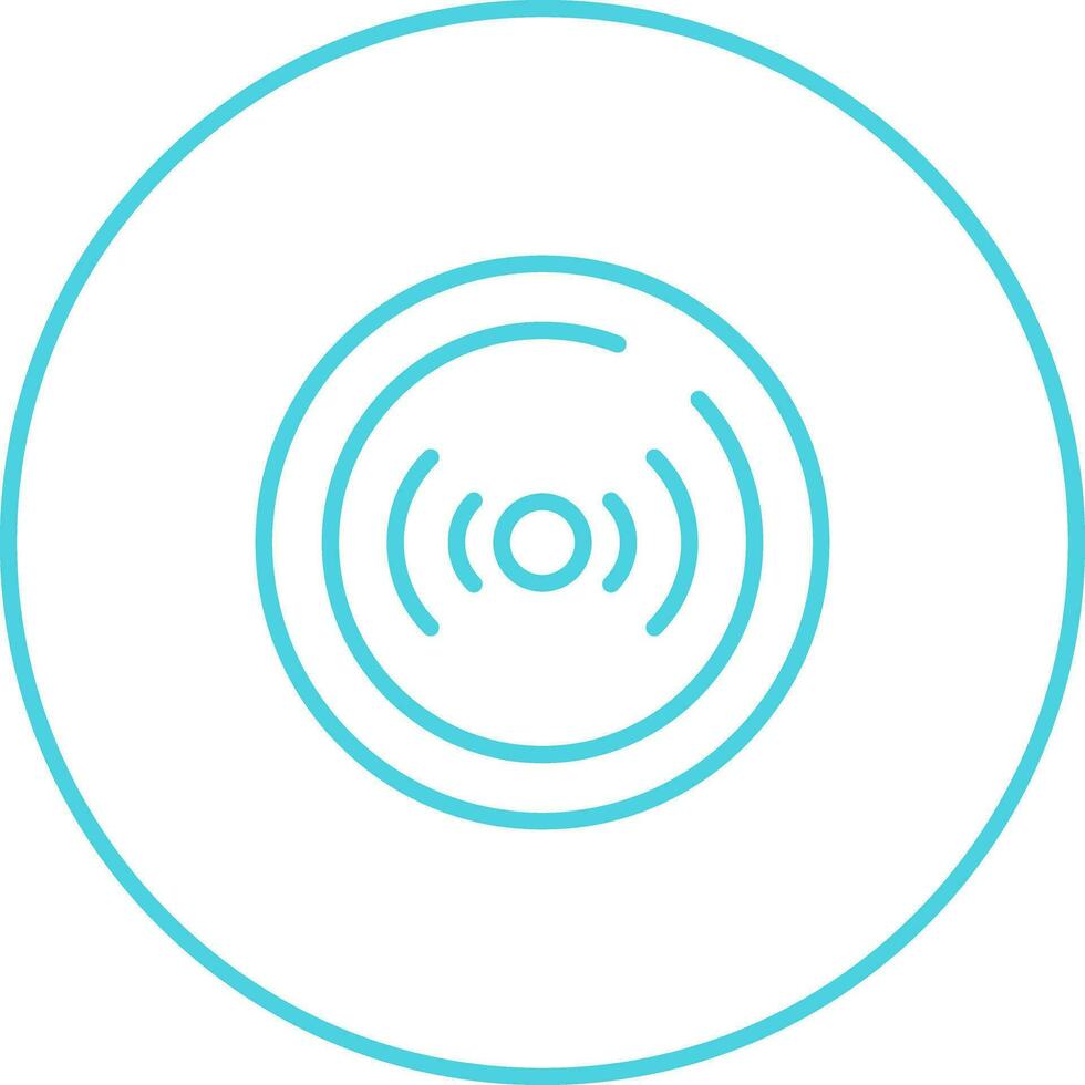 Live Streaming Circle Vector Icon