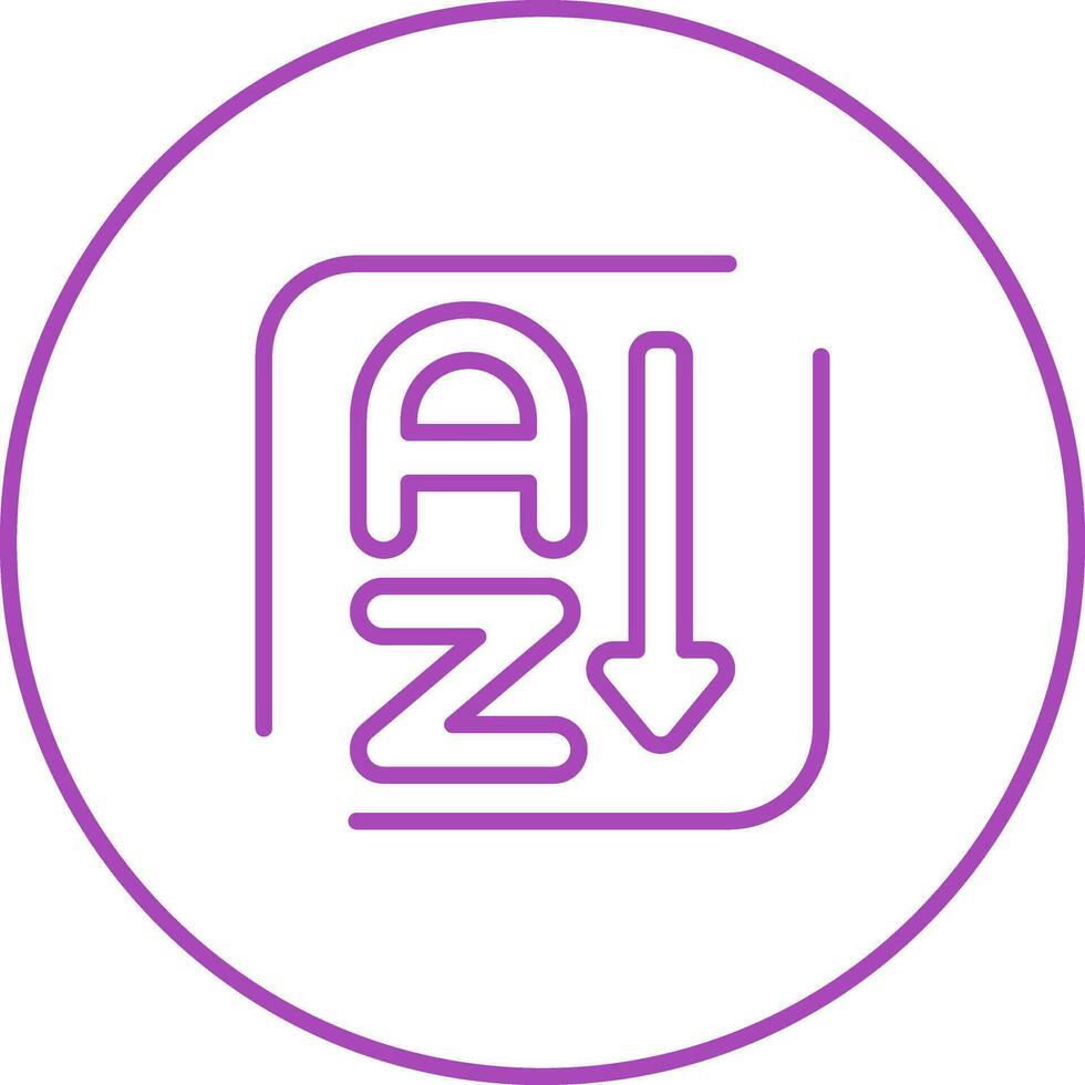 Letters Vector Icon