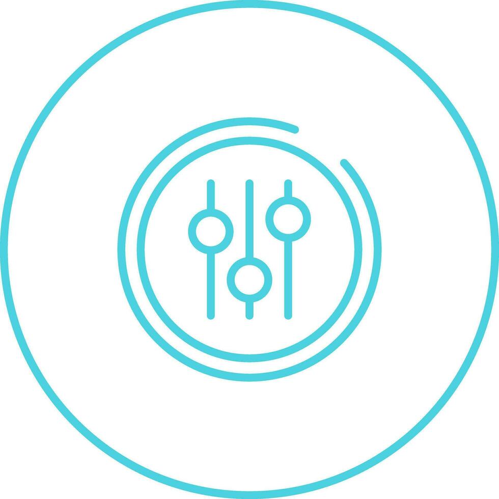Audio Equalizer Vector Icon