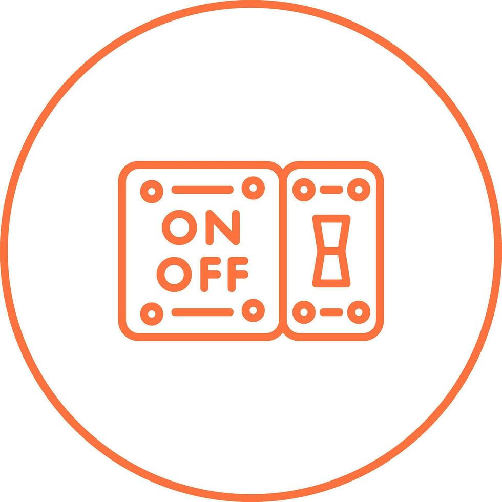 Light Switch Vector Icon