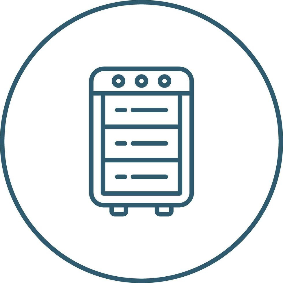 Server Rack Vector Icon