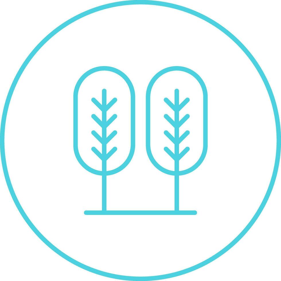 Birch tree Vector Icon