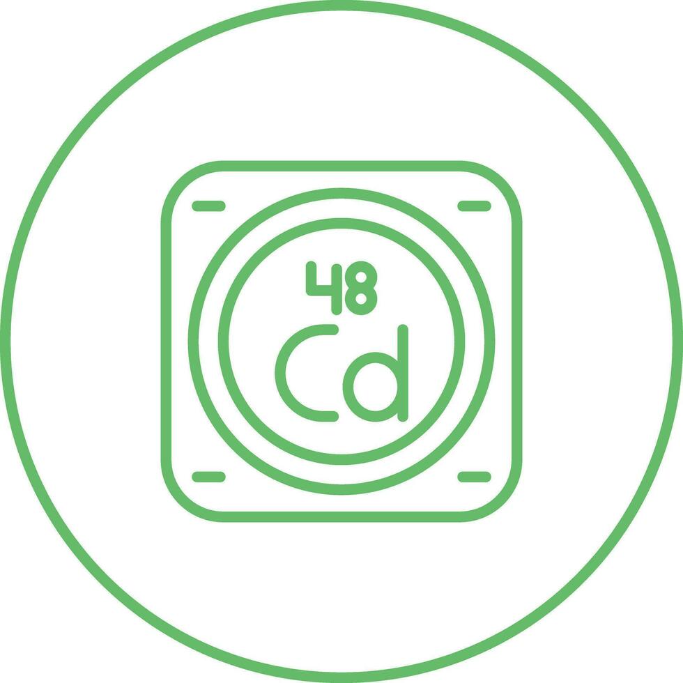 Cadmium Vector Icon