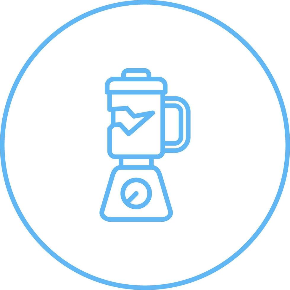 Food Blender Vector Icon