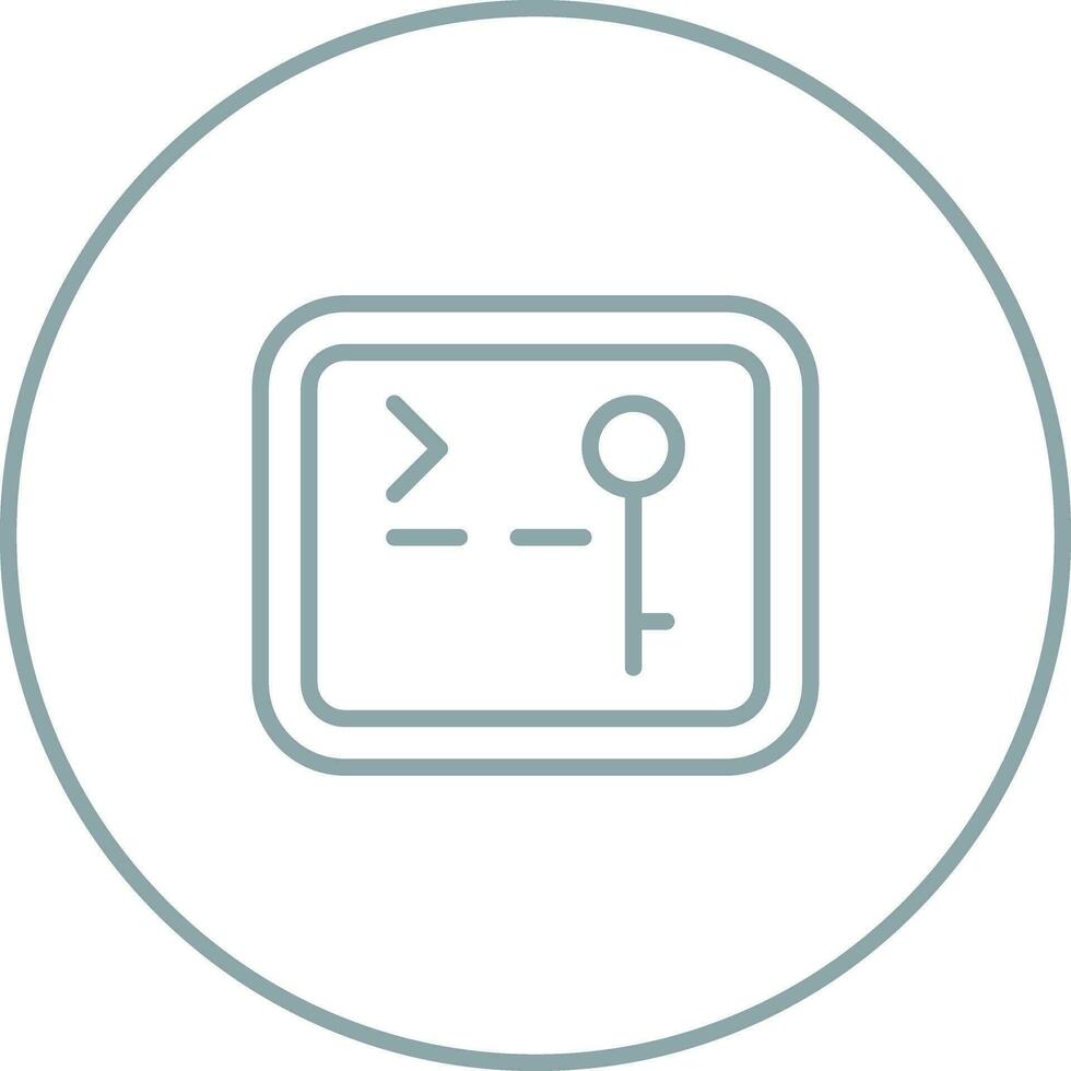 SSH Access Vector Icon
