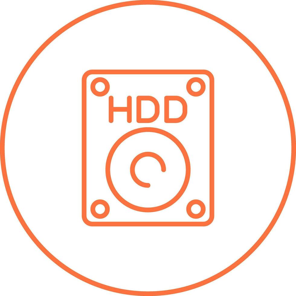 Hdd Vector Icon