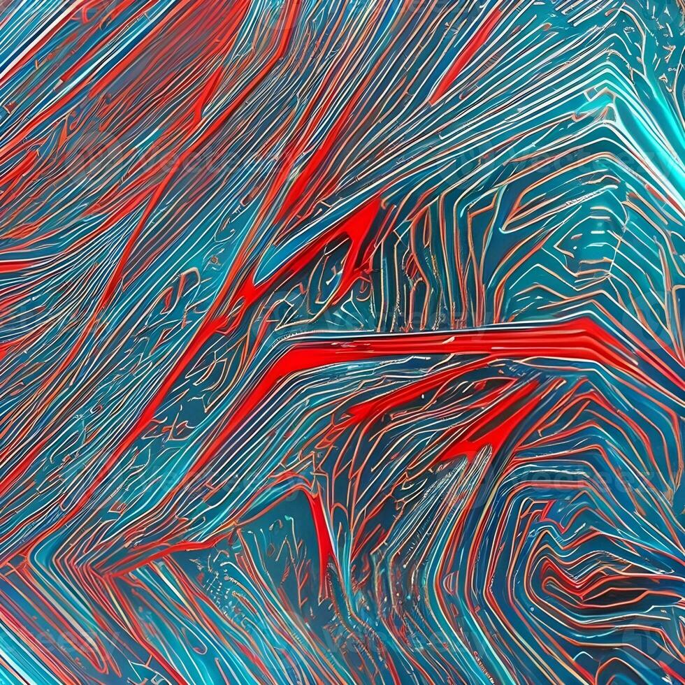 AI generated abstract background in futuristic style photo