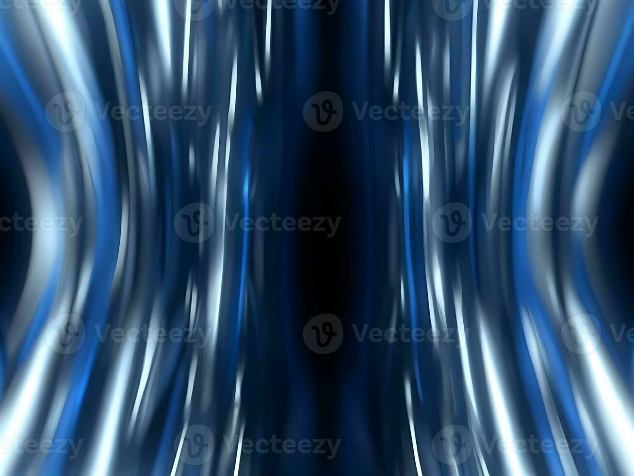 AI generated blue abstract background with noise effect photo