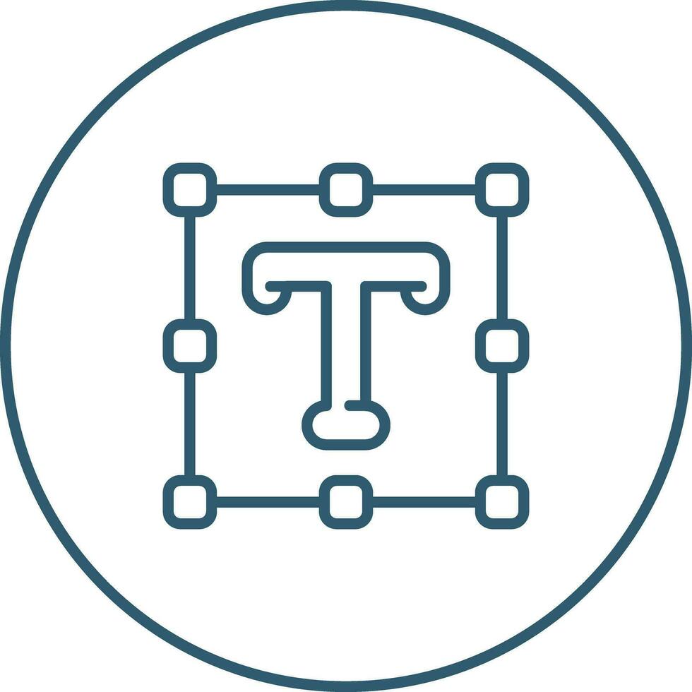 Text Tool Vector Icon