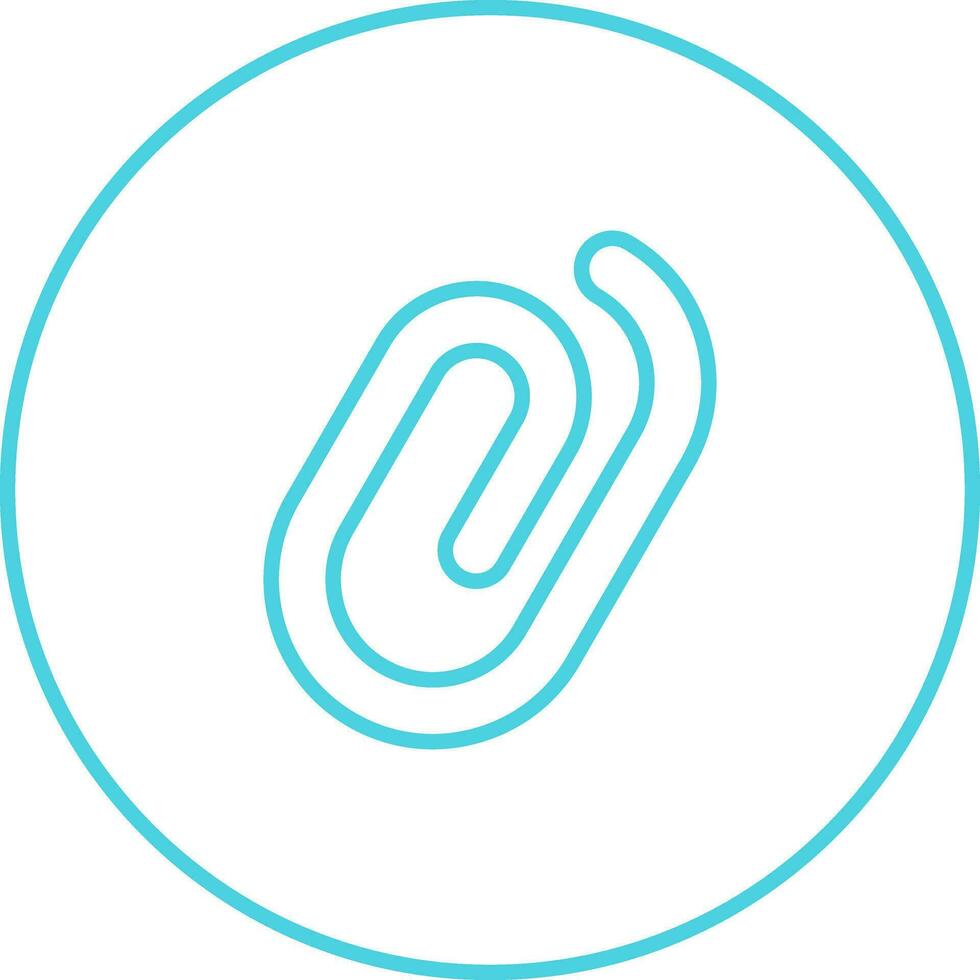 Paperclip Vector Icon