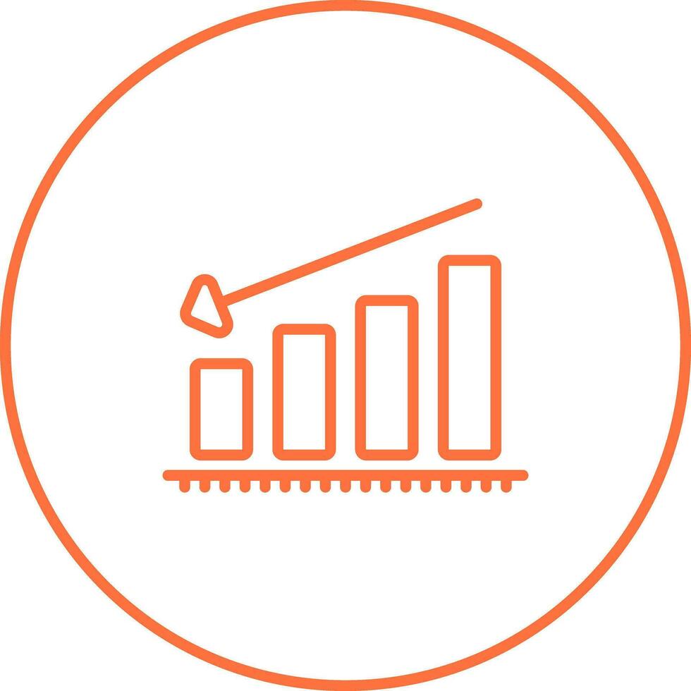 Chart Decreasing Vector Icon