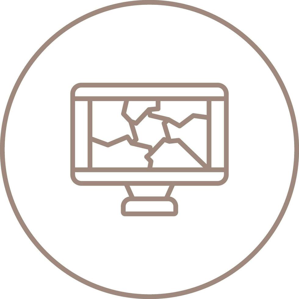Computer Vector Icon
