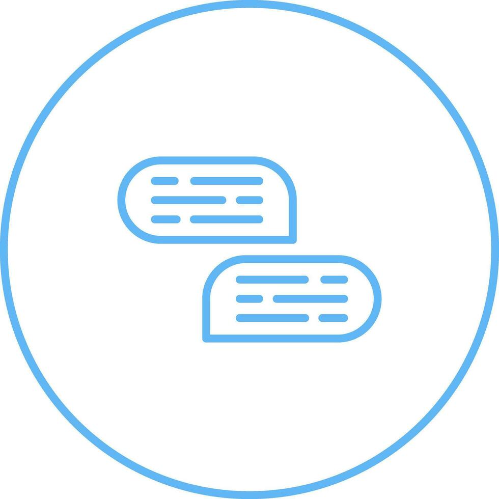 Speech Bubbles Vector Icon