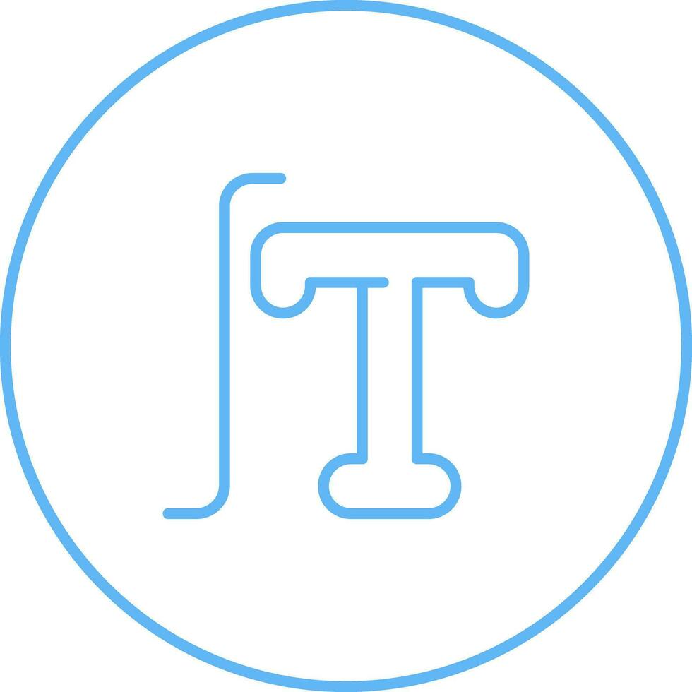 Typography Vector Icon