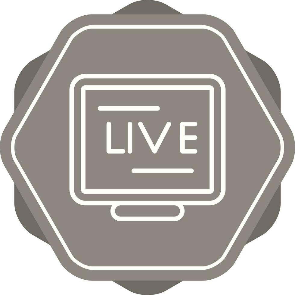 Live Stream Vector Icon