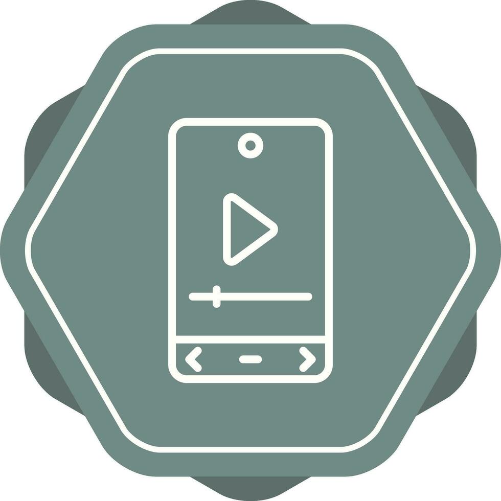 Video Player Vector Icon