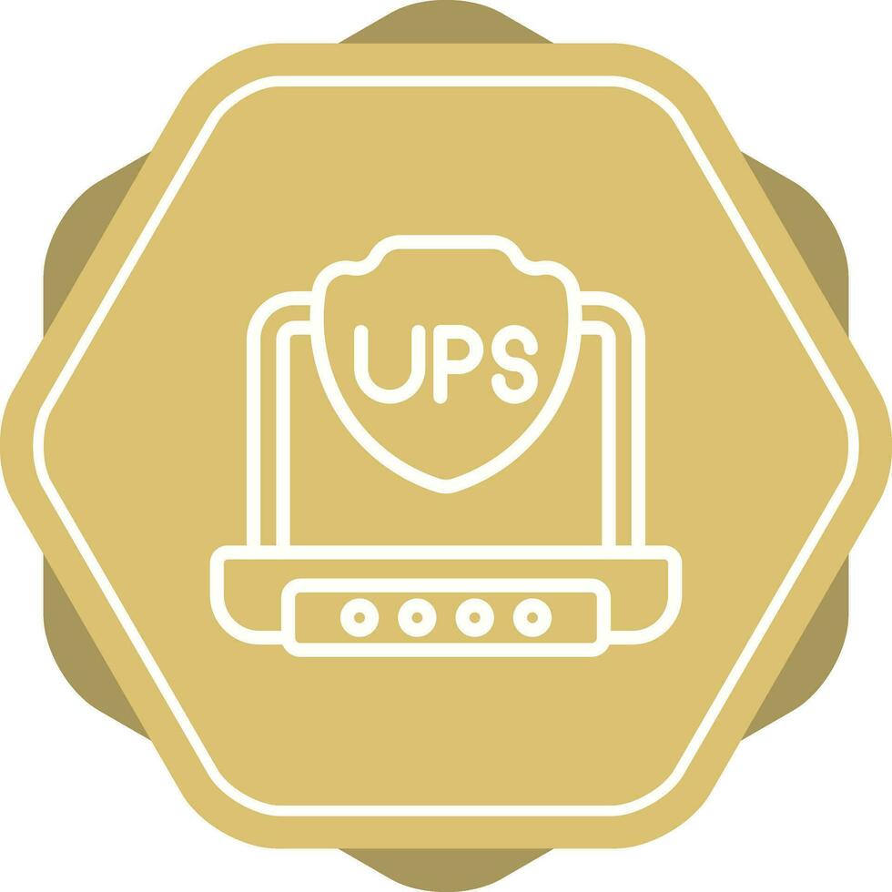 UPS Vector Icon