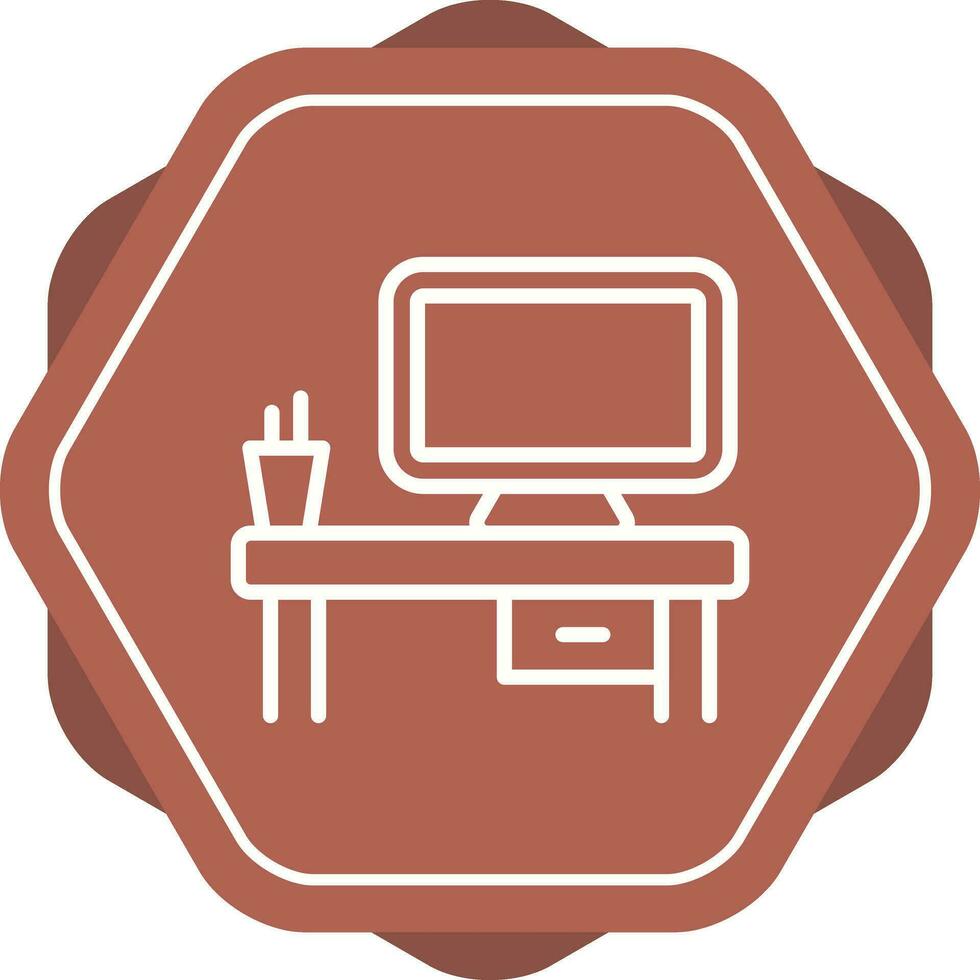 Computer Vector Icon