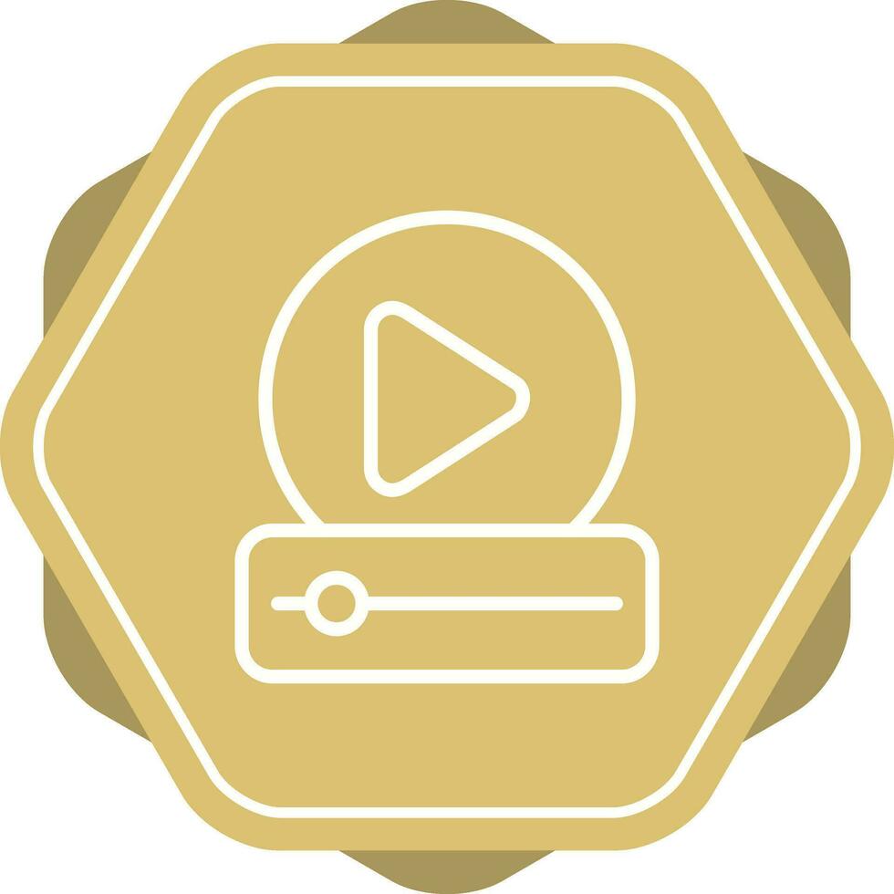 icono de vector de vídeo