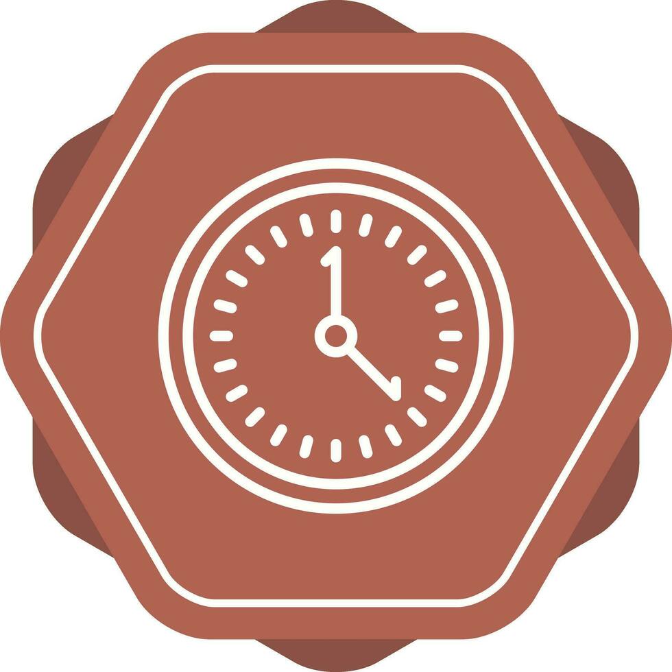 icono de vector de reloj