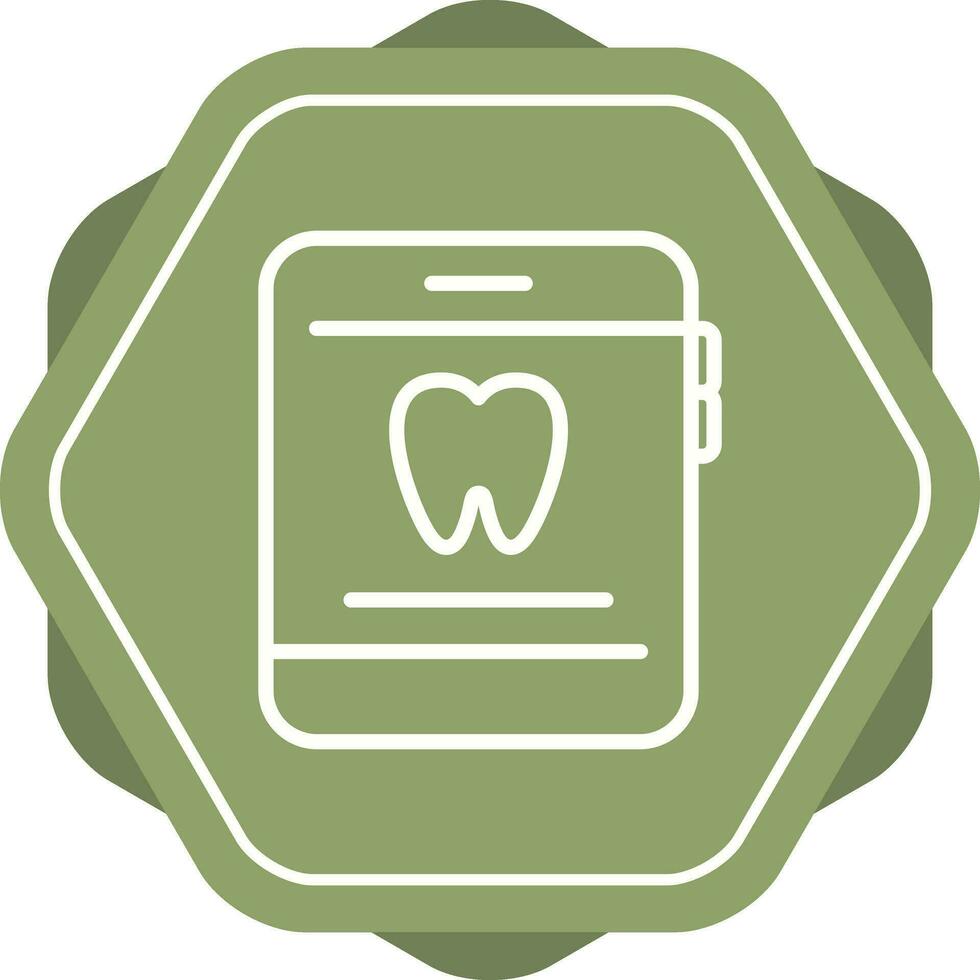 Dentist App Vector Icon