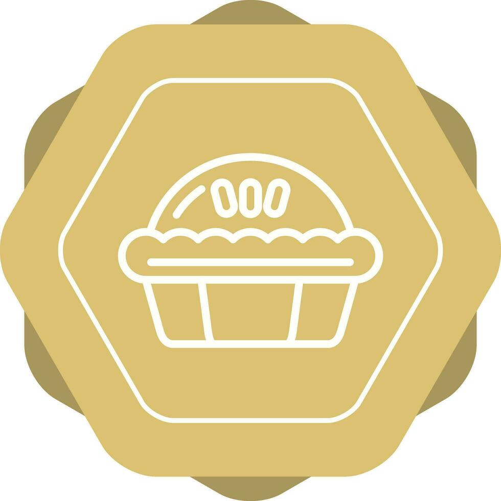 Pie Vector Icon