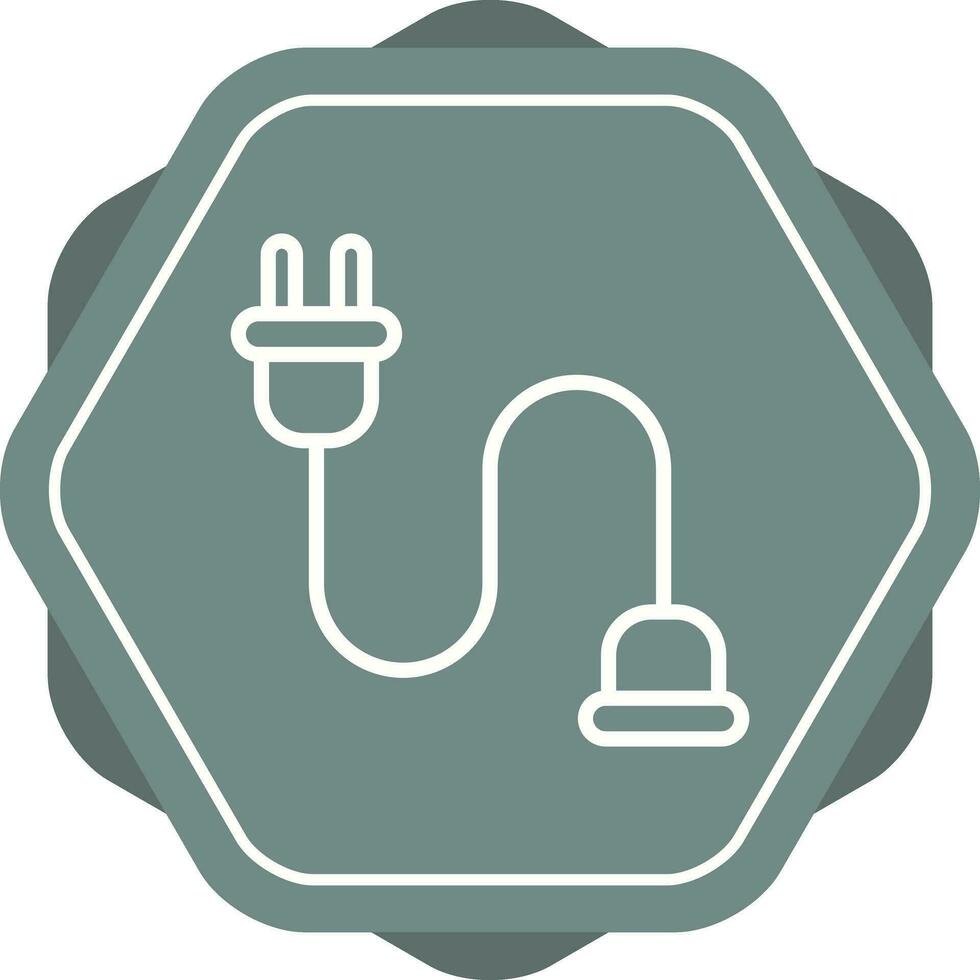 cable conector vector icono