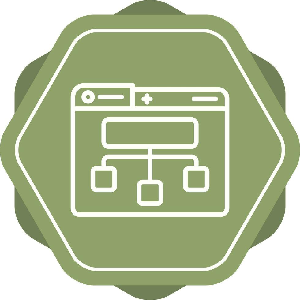 Site Map Vector Icon