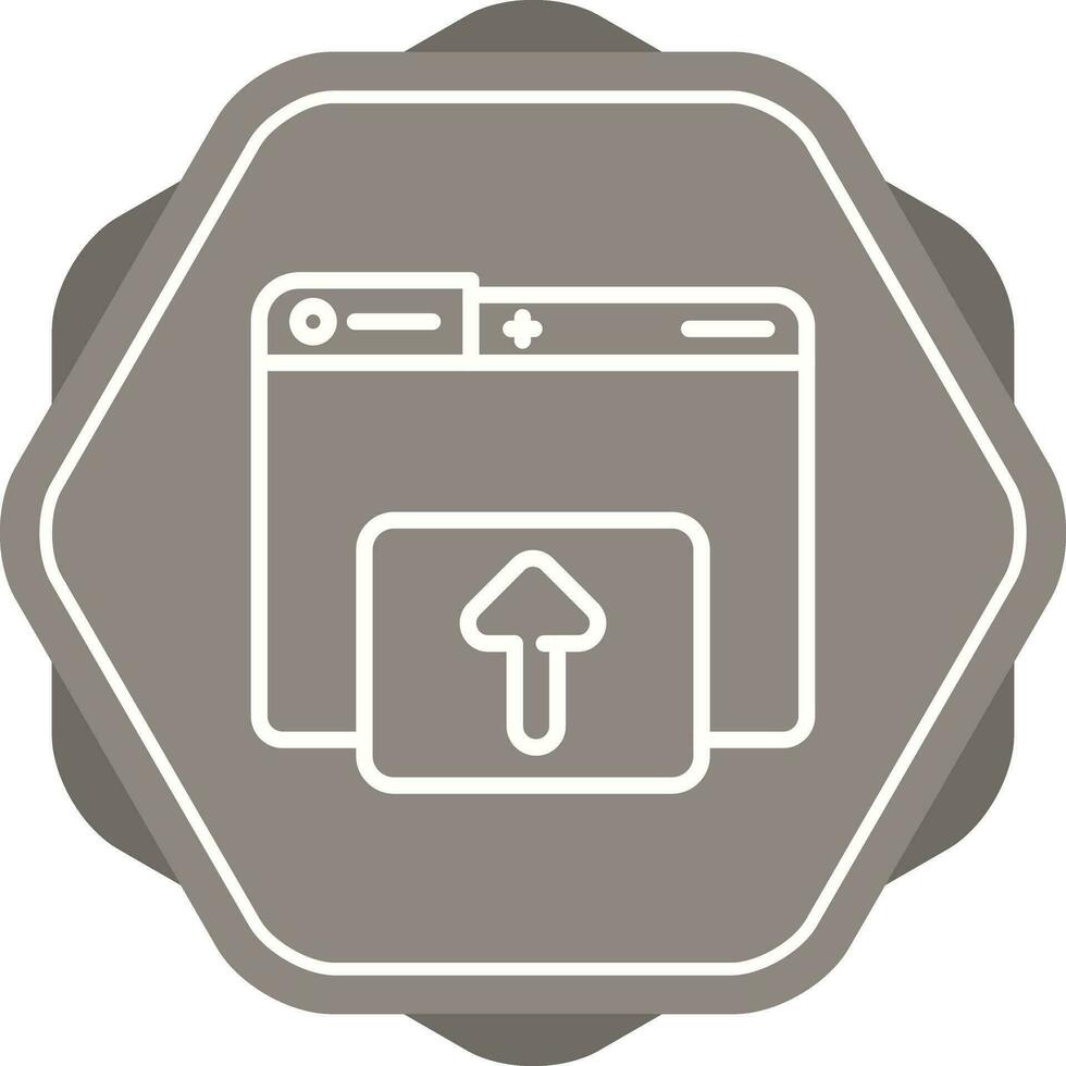 Uploading Vector Icon