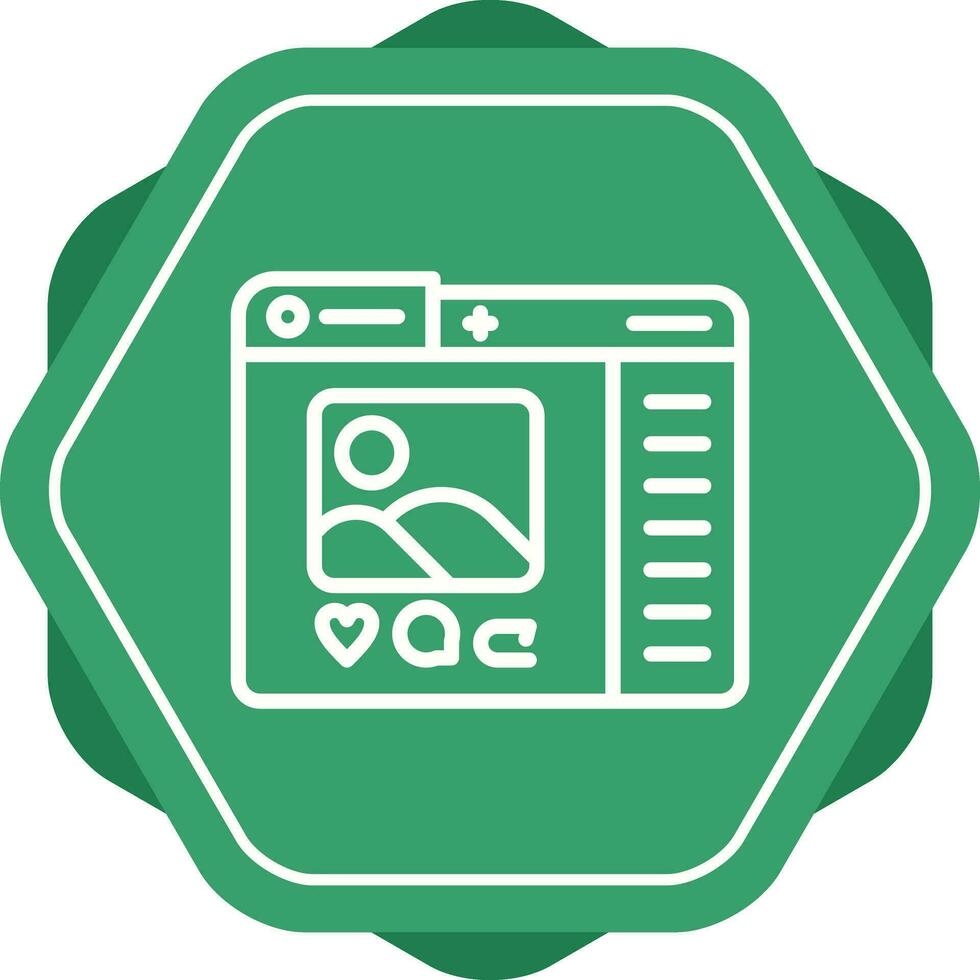 Social Media Vector Icon