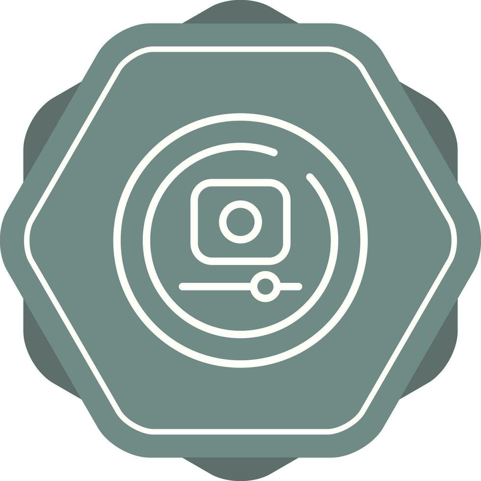 Video Record Circle Vector Icon