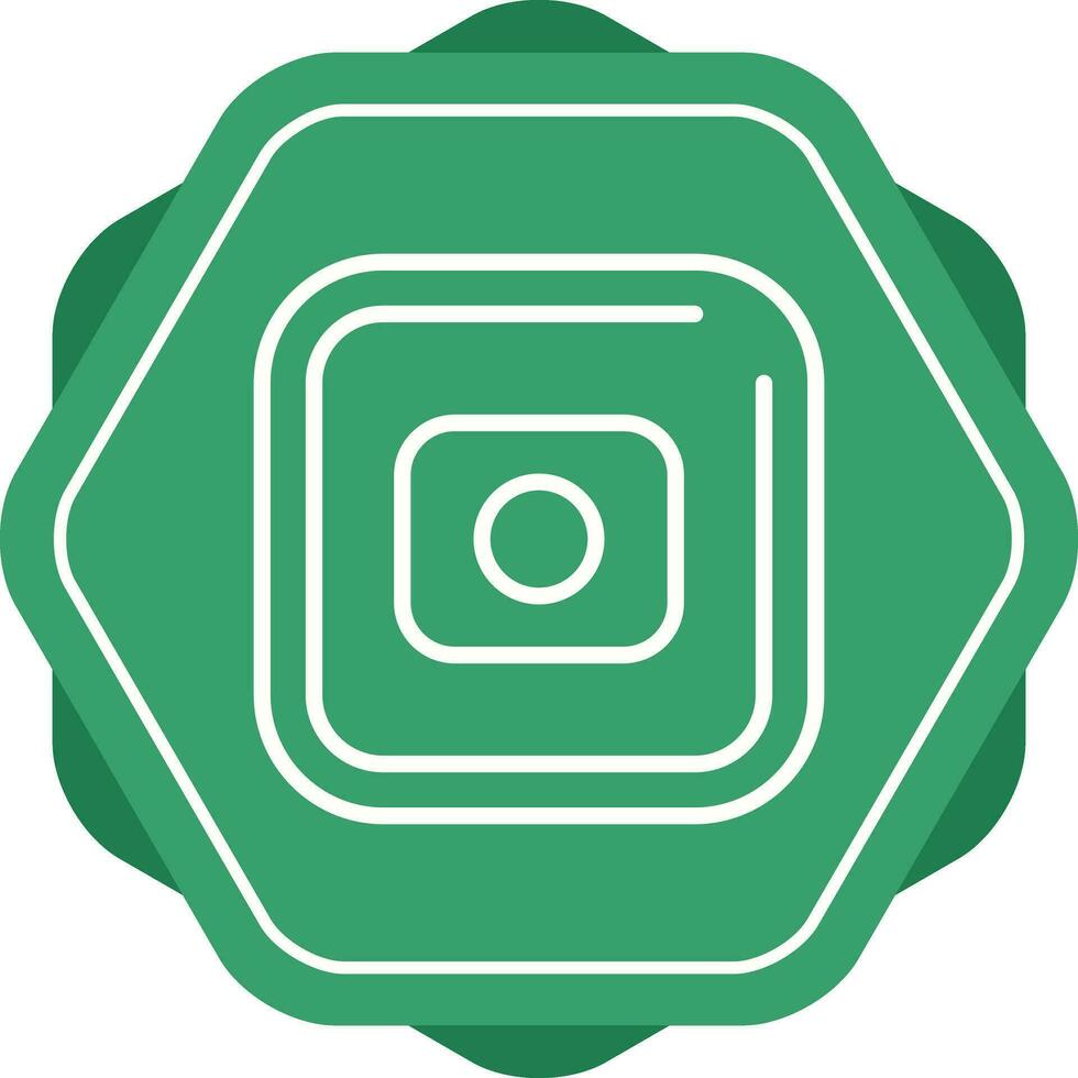 Record Square Vector Icon