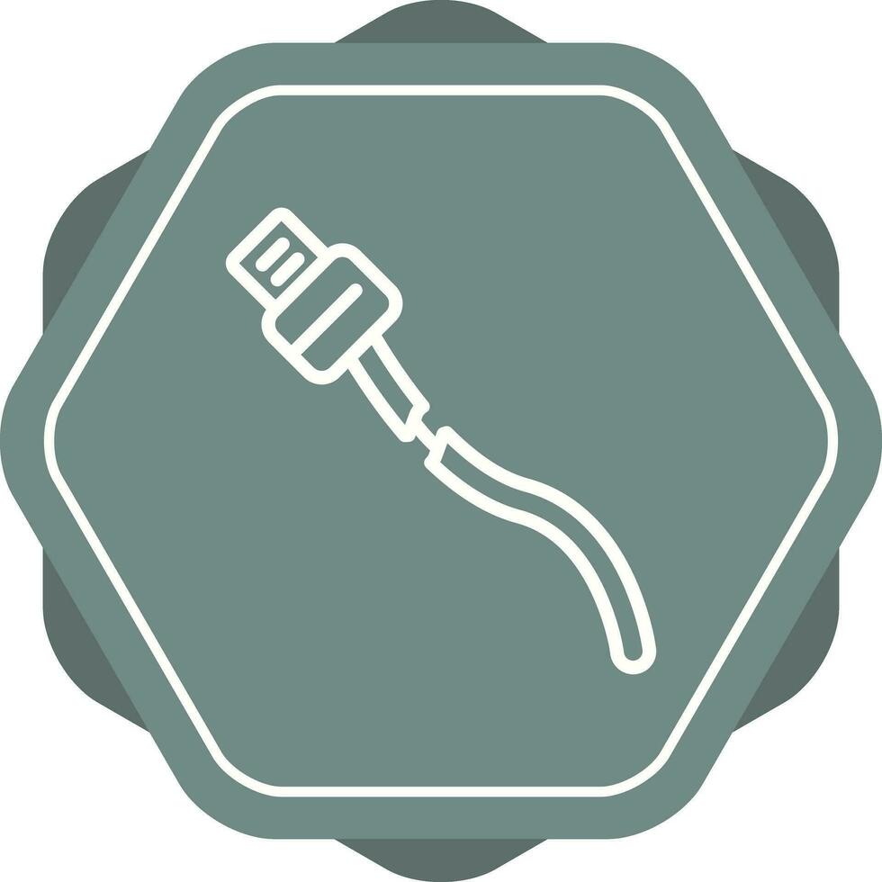 roto cable vector icono