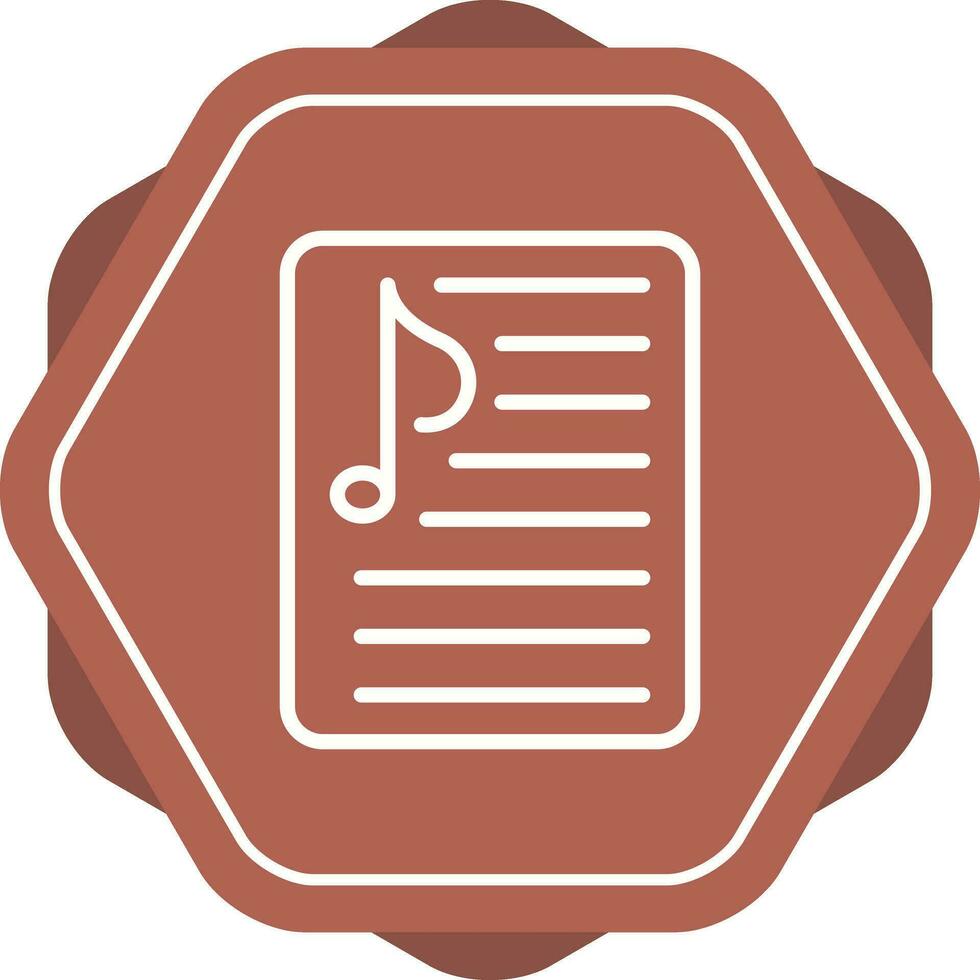 Music Playlist Vector Icon