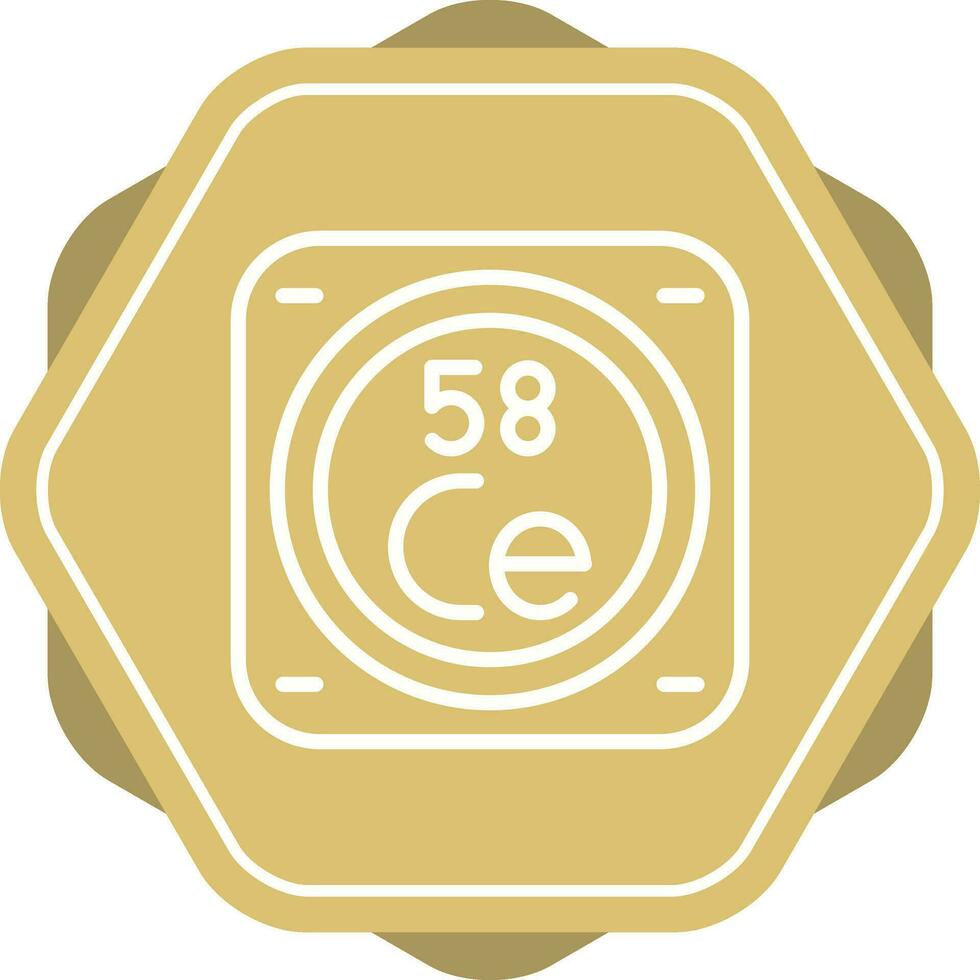 Chemical Element Vector Icon