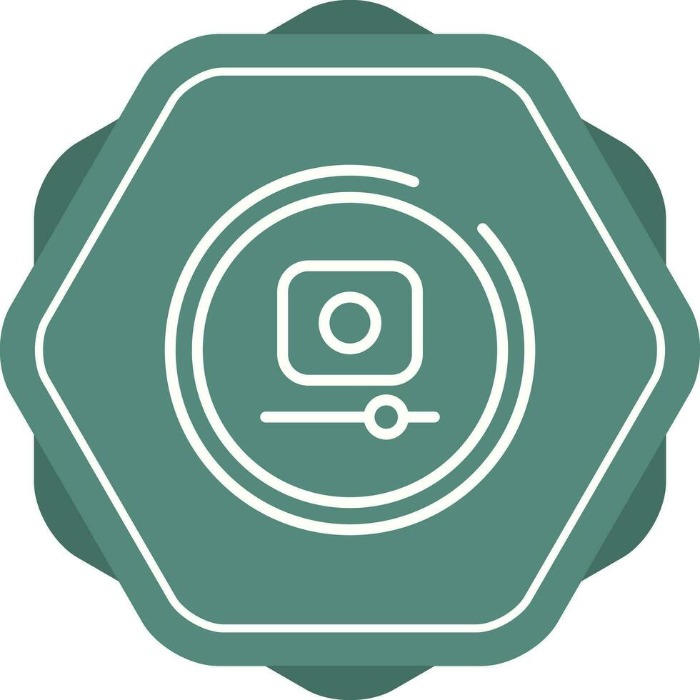 Video Record Button Vector Icon