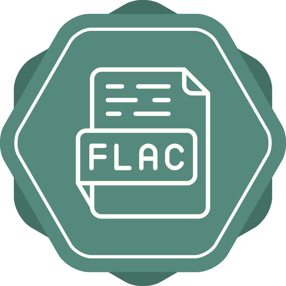 flac vector icono