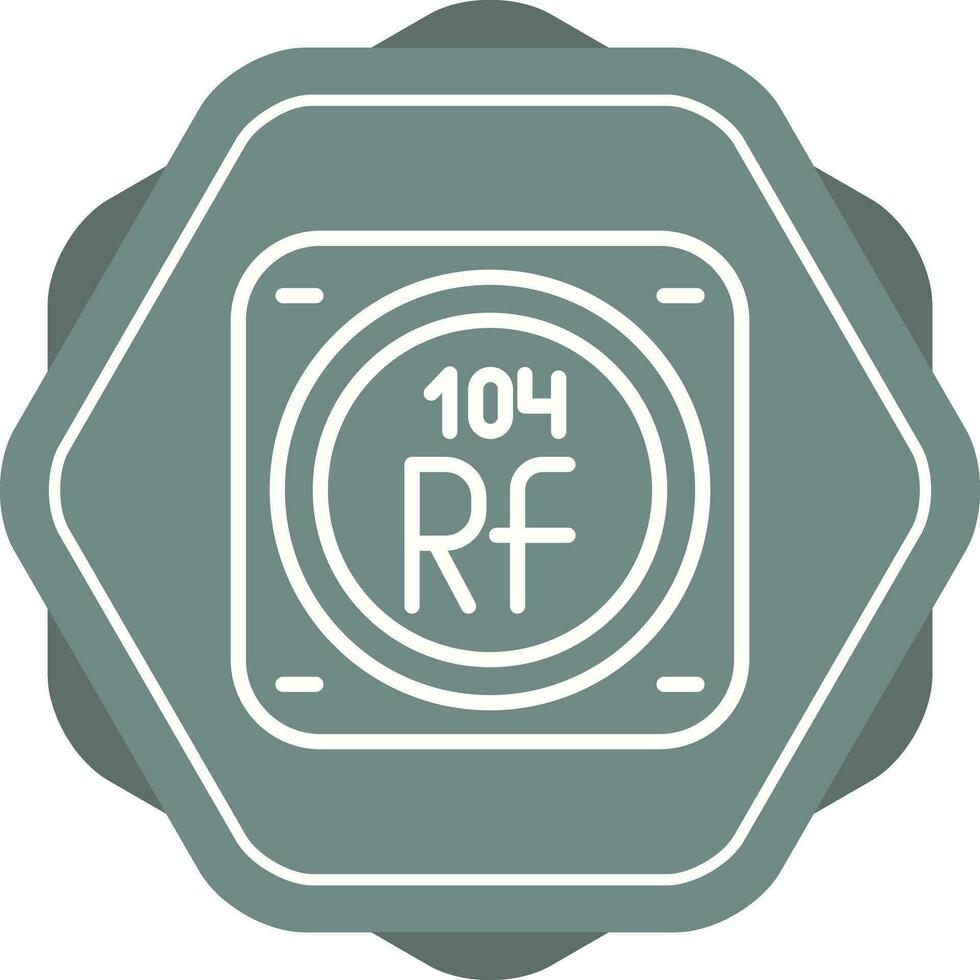 Rutherfordio Vector Icon