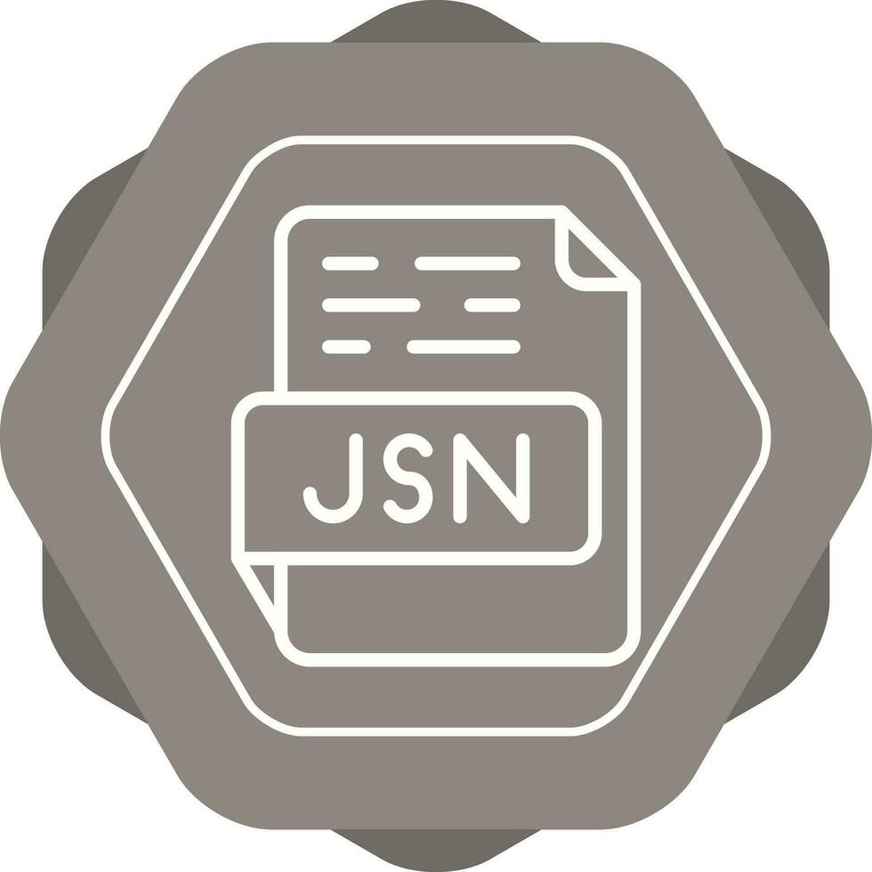 JSON Vector Icon