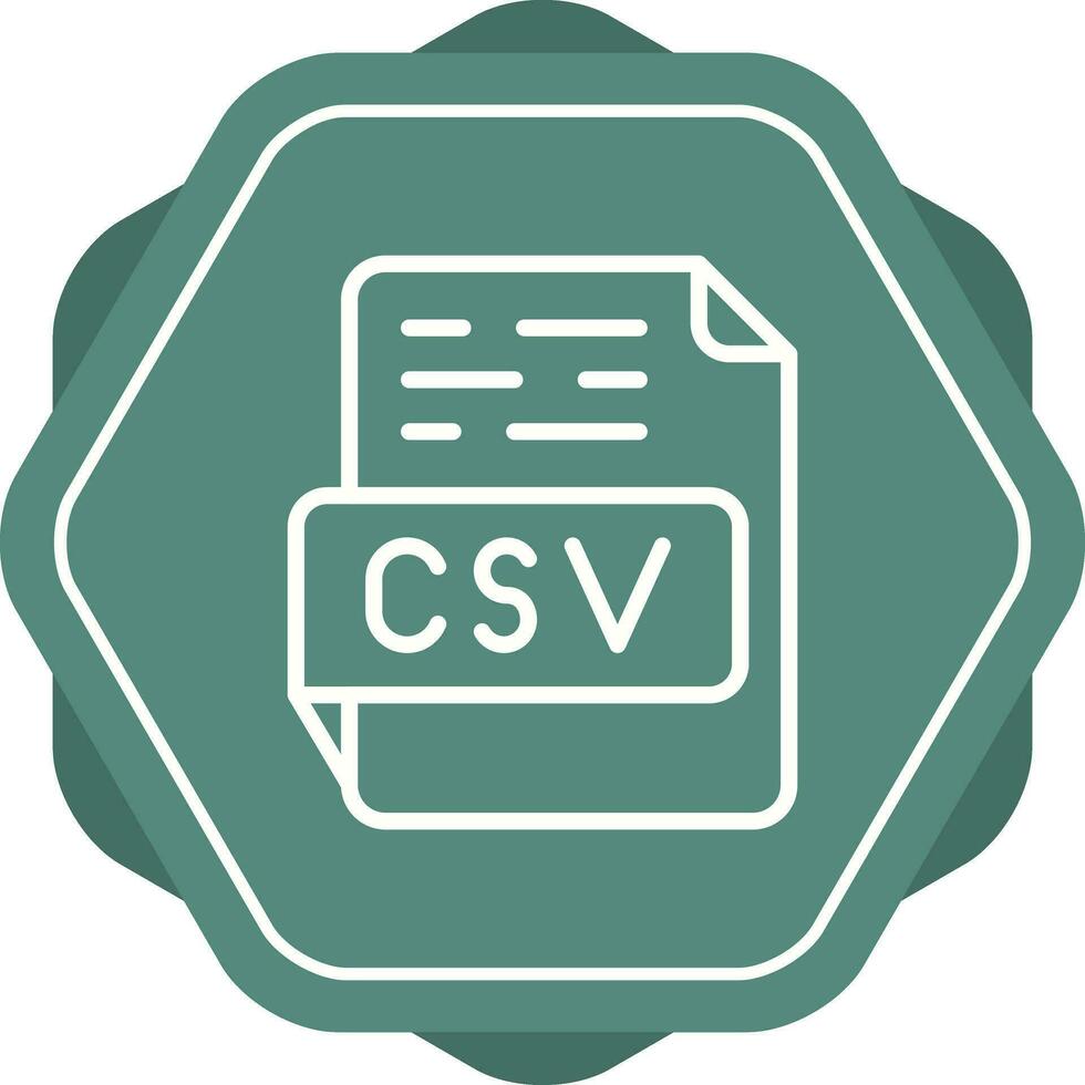 CSV Vector Icon