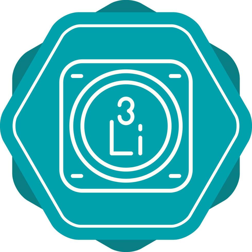 Lithium Vector Icon