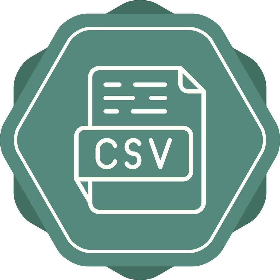 CSV Vector Icon