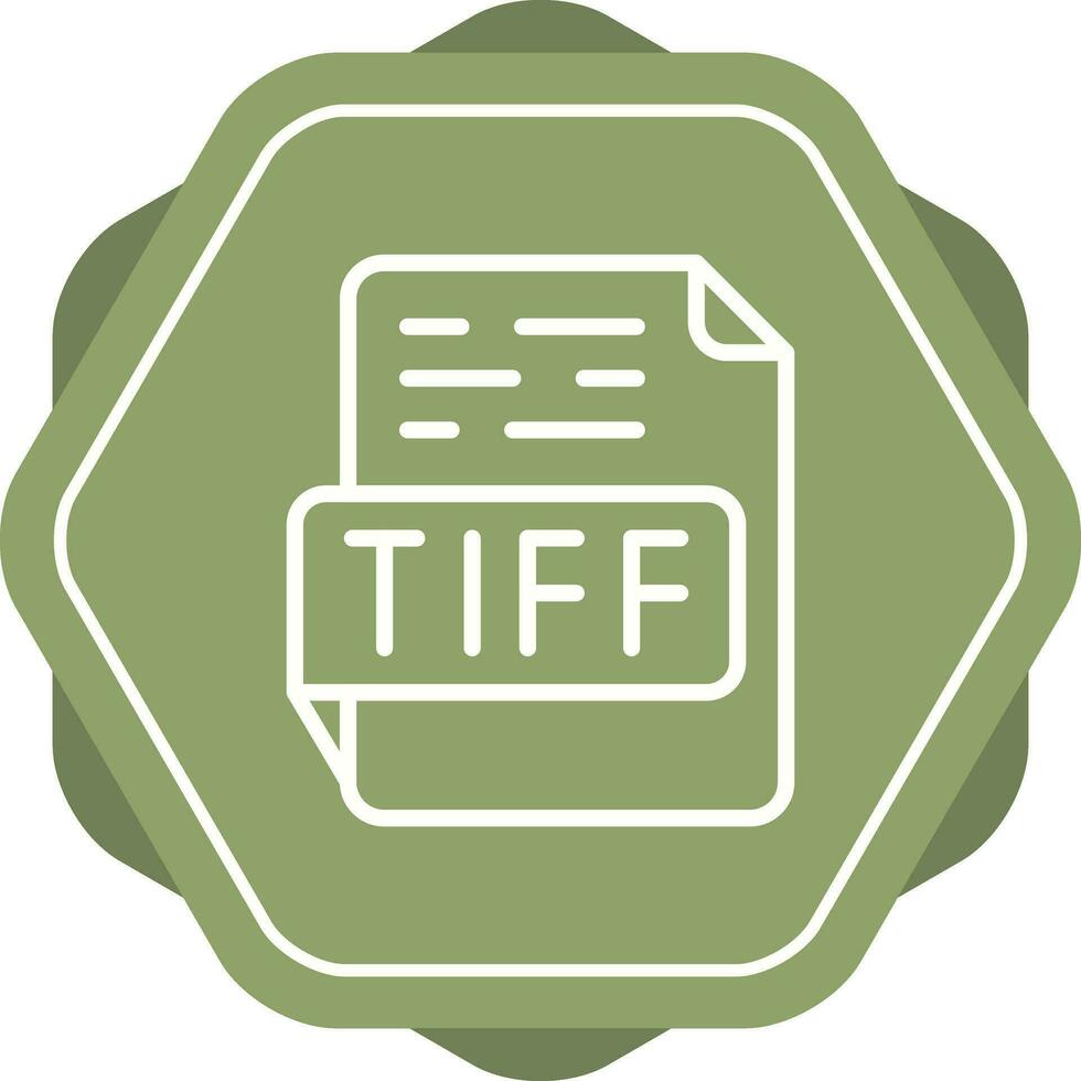 TIFF Vector Icon