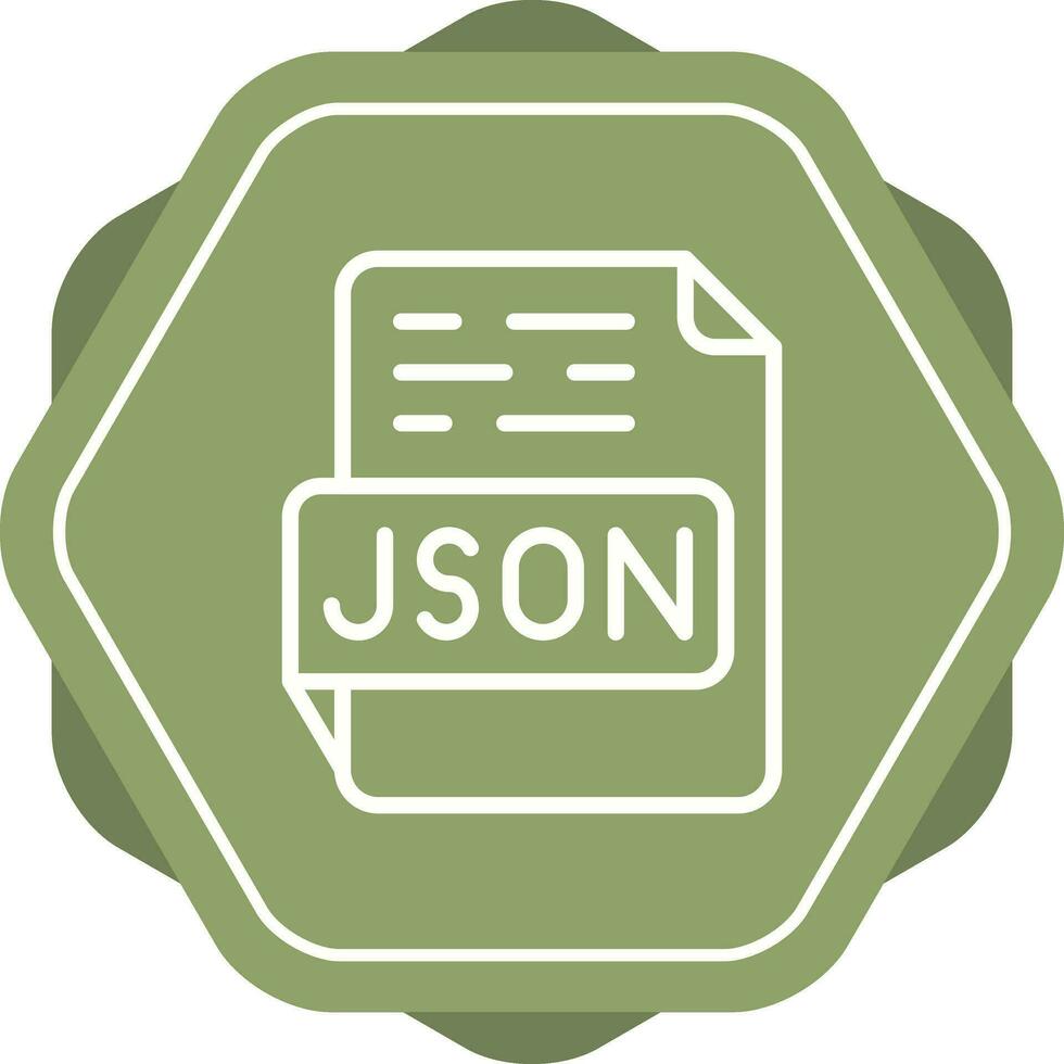 JSON Vector Icon