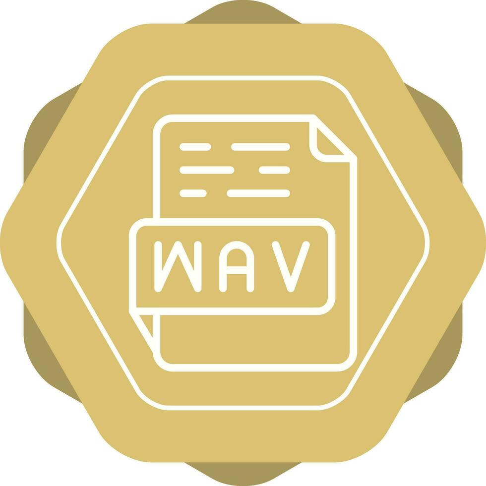WAV Vector Icon