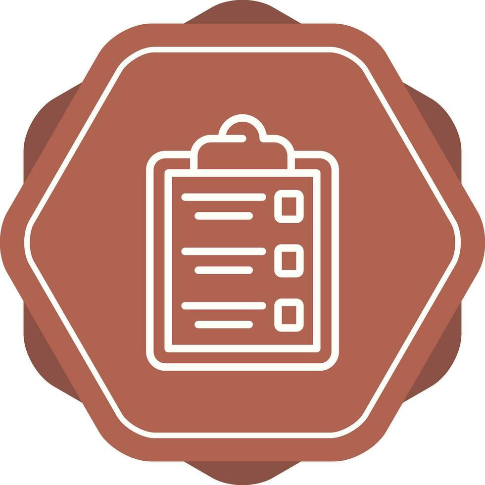 Clipboard Vector Icon